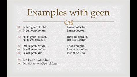 niet appen|Differences between GEEN & NIET in Dutch. Learn grammar with。